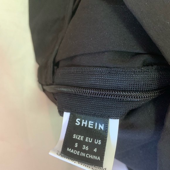 BRAND NEW Shein BLACK PLEATED SKIRT - Picture 5 of 5